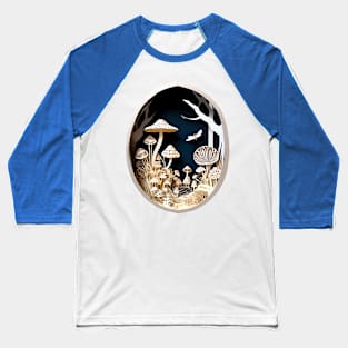 Mushrooms Baseball T-Shirt